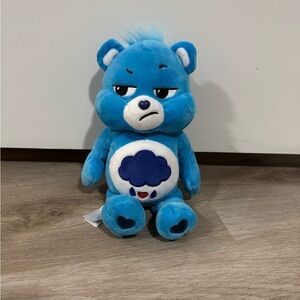 Care Bears Grumpy Bear Plush 10” Blue Stuffed Animal Like New